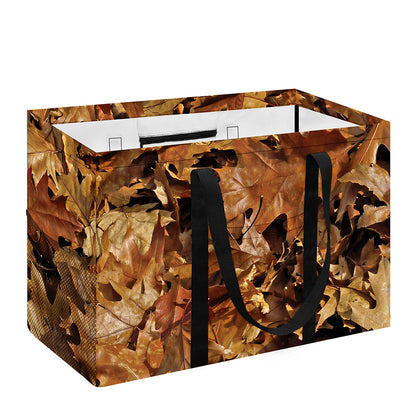 Fall Leaves Hunting Camouflage Print Utility Tote Bag