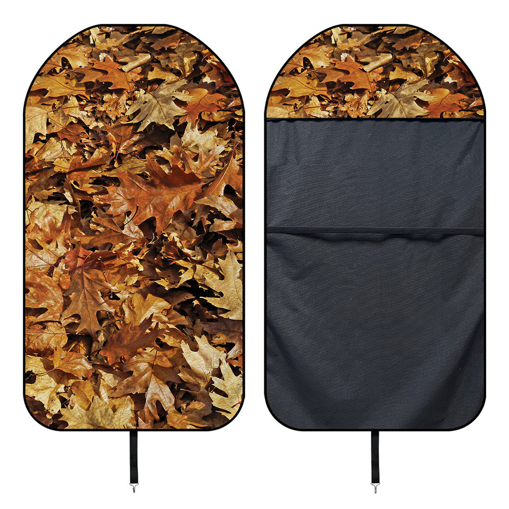 Fall Leaves Hunting Camouflage Print Waterproof Car Seat Cover