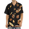 Falling Bitcoin Print Aloha Shirt