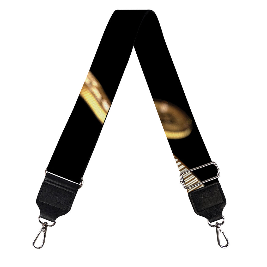 Falling Bitcoin Print Bag Strap