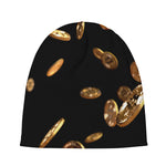 Falling Bitcoin Print Beanie