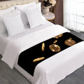 Falling Bitcoin Print Bed Runner