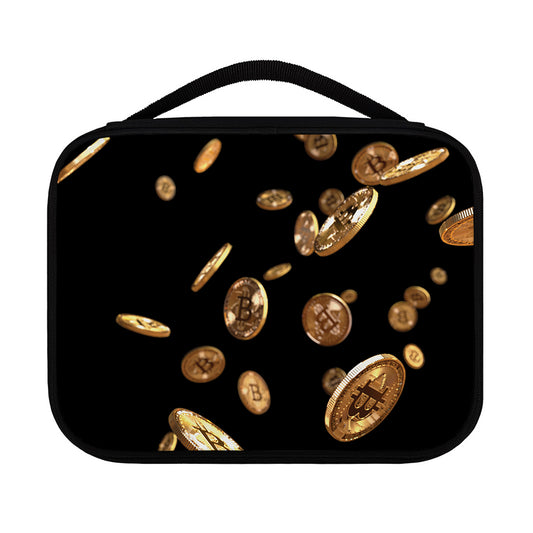 Falling Bitcoin Print Classic Bible Case