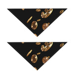 Falling Bitcoin Print Dog Bandana
