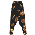 Falling Bitcoin Print Hammer Pants