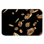 Falling Bitcoin Print Indoor Door Mat