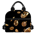 Falling Bitcoin Print Insulated Lunch Bag