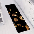 Falling Bitcoin Print Long Kitchen Mat