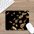 Falling Bitcoin Print Mouse Pad
