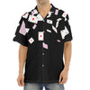 Falling Casino Card Print Aloha Shirt