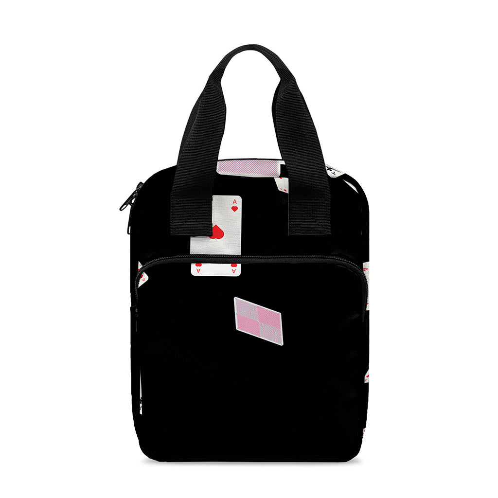 Falling Casino Card Print Bible Tote Bag