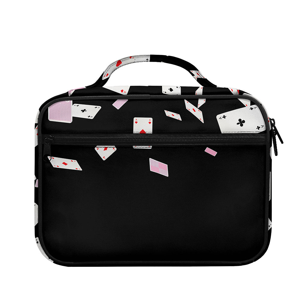 Falling Casino Card Print Briefcase Bible Bag
