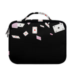 Falling Casino Card Print Briefcase Bible Bag