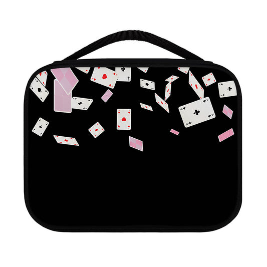 Falling Casino Card Print Classic Bible Case