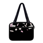 Falling Casino Card Print Double Strap Bible Bag