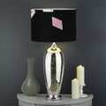 Falling Casino Card Print Drum Lamp Shade