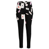 Falling Casino Card Print High-Waisted Pocket Leggings