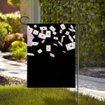 Falling Casino Card Print House Flag