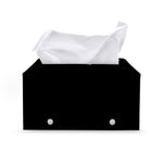 Falling Casino Card Print Leather Tissue Box Cover