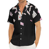 Falling Casino Card Print Men's Deep V-Neck Shirt