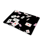 Falling Casino Card Print Pet Cooling Mat Cover