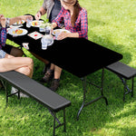 Falling Casino Card Print Picnic Table Cover