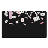 Falling Casino Card Print Polyester Doormat