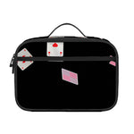 Falling Casino Card Print Portable Lunch Bag