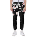 Falling Casino Card Print Joggers