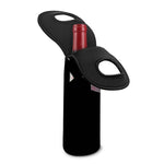 Falling Casino Card Print Single Neoprene Wine Tote