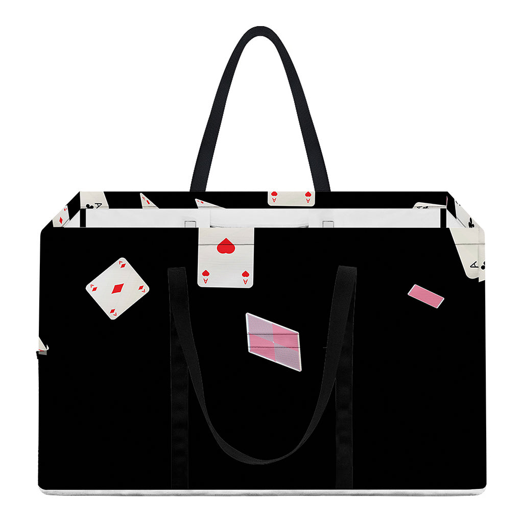 Falling Casino Card Print Utility Tote Bag
