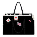 Falling Casino Card Print Utility Tote Bag