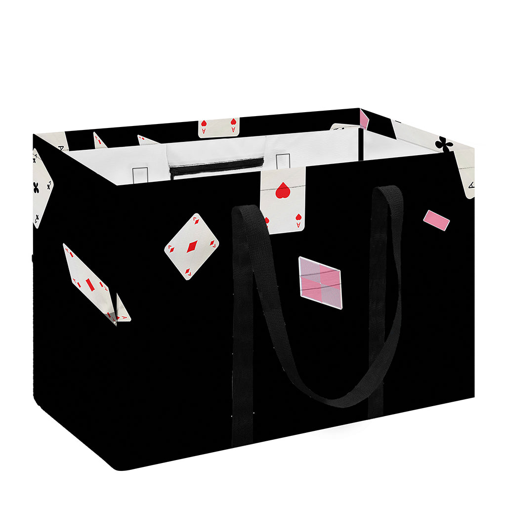 Falling Casino Card Print Utility Tote Bag