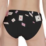 Falling Casino Card Print Women's Panties