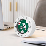 Falling Poker Cards Print Alarm Clock