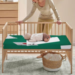 Falling Poker Cards Print Baby Crib Sheet