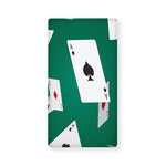 Falling Poker Cards Print Baby Crib Sheet