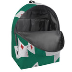 Falling Poker Cards Print Backpack