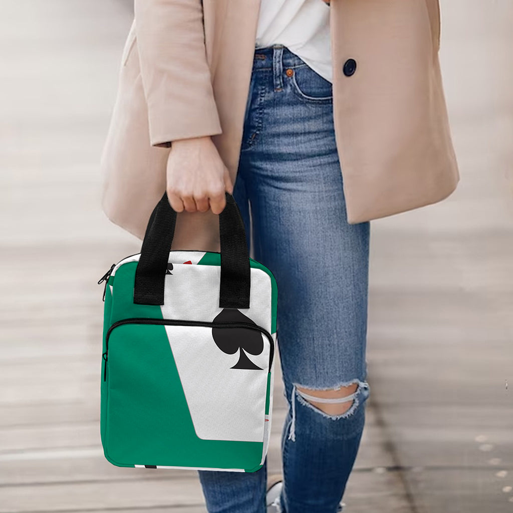 Falling Poker Cards Print Bible Tote Bag