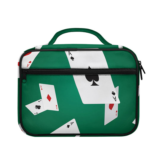 Falling Poker Cards Print Briefcase Bible Bag