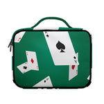Falling Poker Cards Print Briefcase Bible Bag