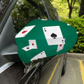 Falling Poker Cards Print Car Side Mirror Covers