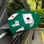 Falling Poker Cards Print Car Side Mirror Covers