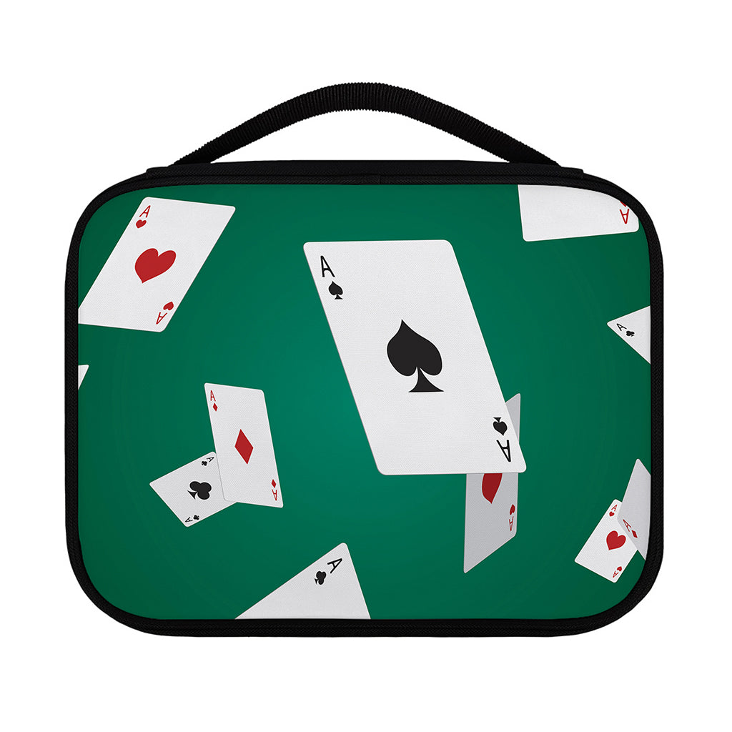 Falling Poker Cards Print Classic Bible Case