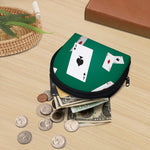 Falling Poker Cards Print Coin Purse