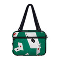 Falling Poker Cards Print Double Strap Bible Bag