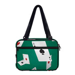 Falling Poker Cards Print Double Strap Bible Bag