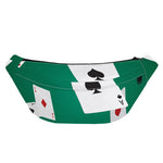 Falling Poker Cards Print Fanny Pack