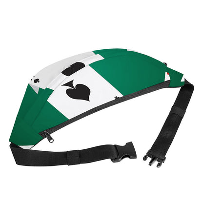 Falling Poker Cards Print Fanny Pack