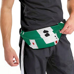 Falling Poker Cards Print Fanny Pack
